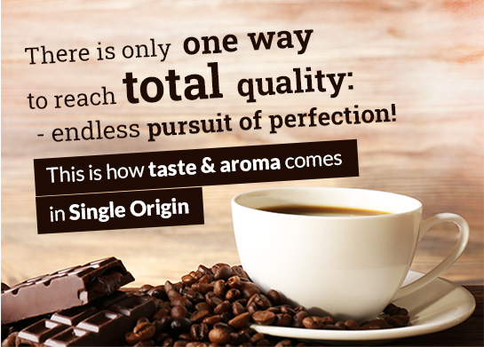 There is one way to quality - striving for perfection! We are still looking for ways to improve the quality of our offer, coffee and the level of customer service.