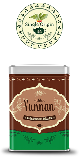 golden yunnan herbata lisciasta
