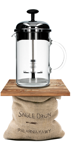 Reczny spieniacz do mleka Bodum Chambord 250ml chrom