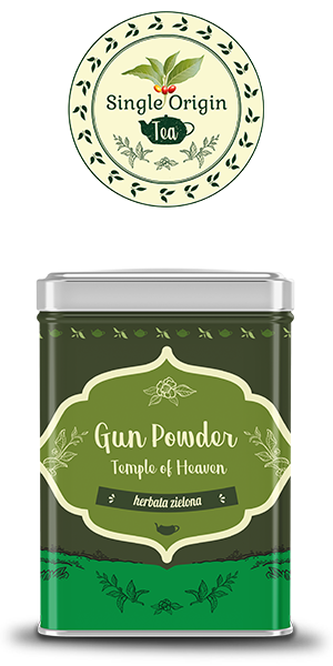 gun powder strong green tea single origin